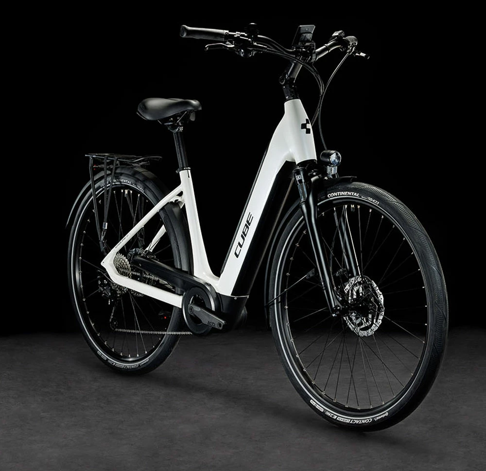 Cube Supreme Sport Hybrid ONE 500 Easy Entry White'n'black – Image 2