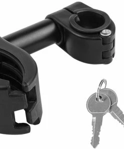 EUFAB Support De Cadre Verrouillable Pour Porte-vélos Ø25-30mm