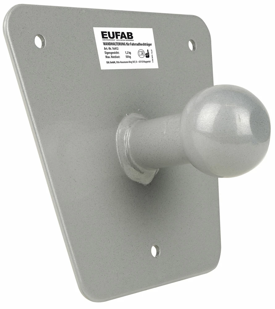 EUFAB Support Mural Pour Porte-vélos Court
