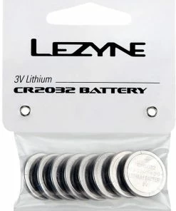 Lezyne CR 2032, Pile 3,6 Volts Pour Femto Drive LED Light, 8 Pièces