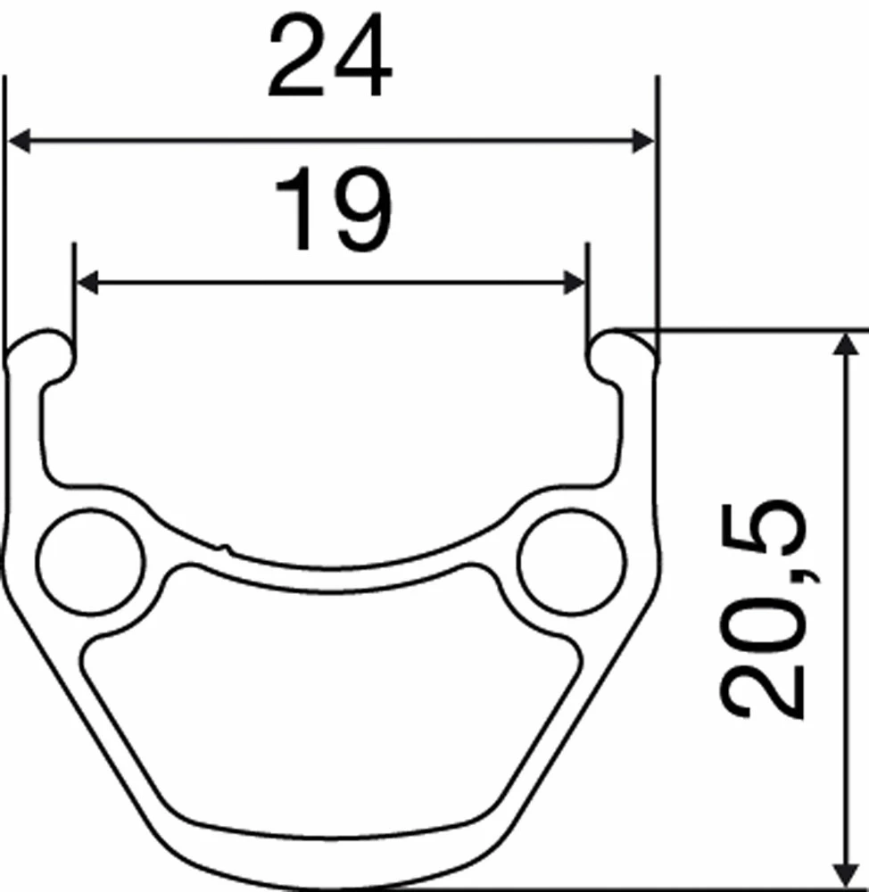 Mavic XM 119 Disc Rim – Image 2