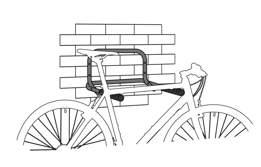 Radon Support Mural Pliable Pour Vélo – Image 2