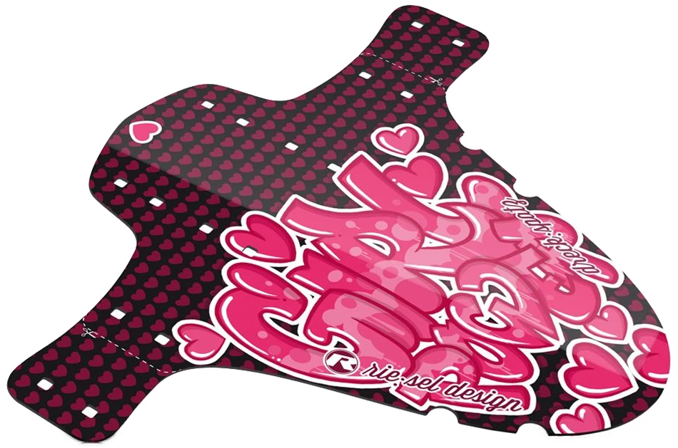 Rie:sel Design Front Mudguard 'dreckspatz' Power Girl