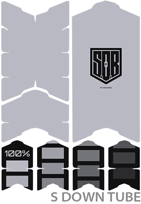 Unleazhed Unscratch Frame Film De Protection Pour Cadre - E-Bike Sons Of Battery Black Matt – Image 5