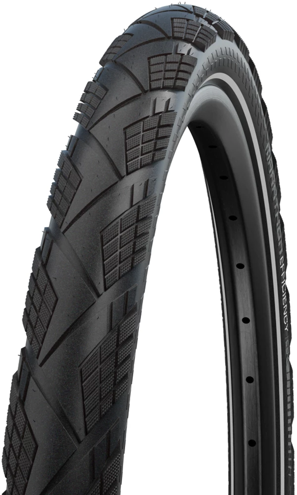 Schwalbe Marathon Efficiency Evo Super Race 28" Addix E-50 Pneus Pliants