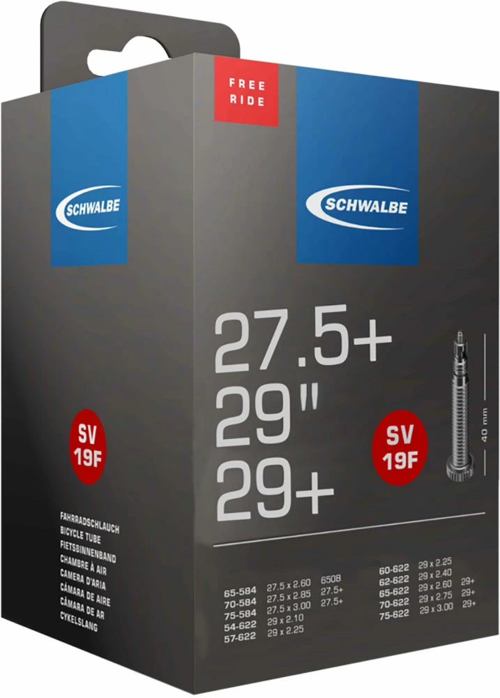 Schwalbe Chambre à Air SV 19F Pour 29" / 29"+ Freeride