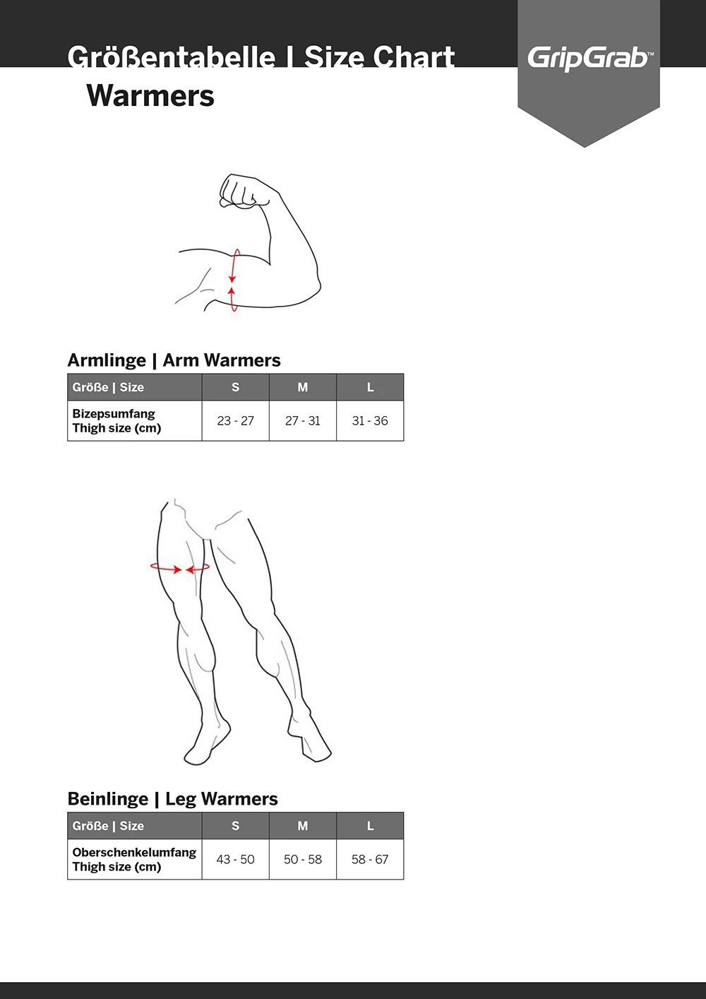 GripGrab Arm Warmers AquaRepel - Arm Warmers – Image 3