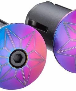 Supacaz Star Plugz Oil Slick Bouchons De Guidon