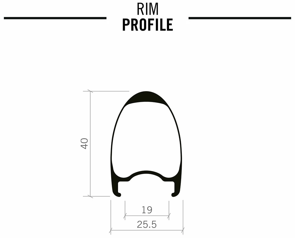 Vision Jeu De Roues Carbone TC 40 Disc TLR – Image 3