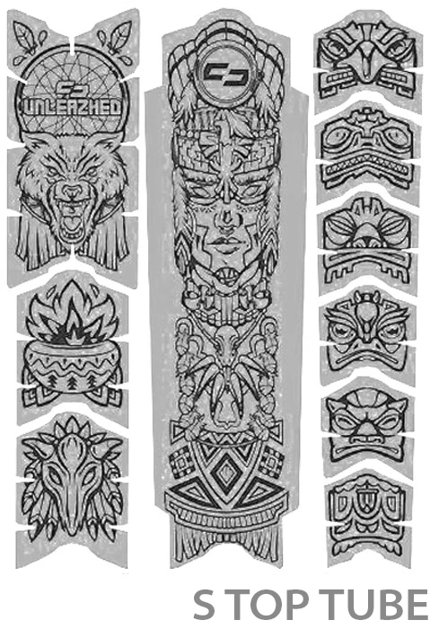 Unleazhed Unscratch Frame Film De Protection Pour Cadre - Tatanka Black Matt – Image 2