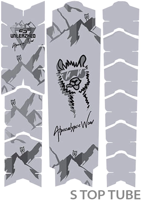 Unleazhed Unscratch Frame Film De Protection Pour Cadre - Alpocalypse-Alpenrose Samerberg Black Matt – Image 2